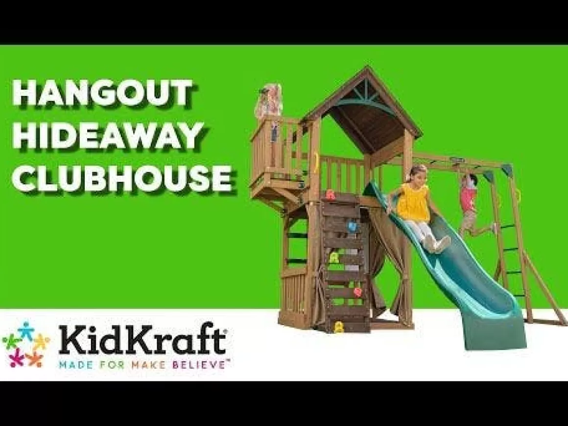 Hot KidKraft Hangout Hideaway Clubhouse Playset