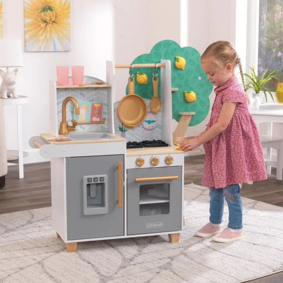 Best Sale KidKraft Happy Harvest Play Kitchen