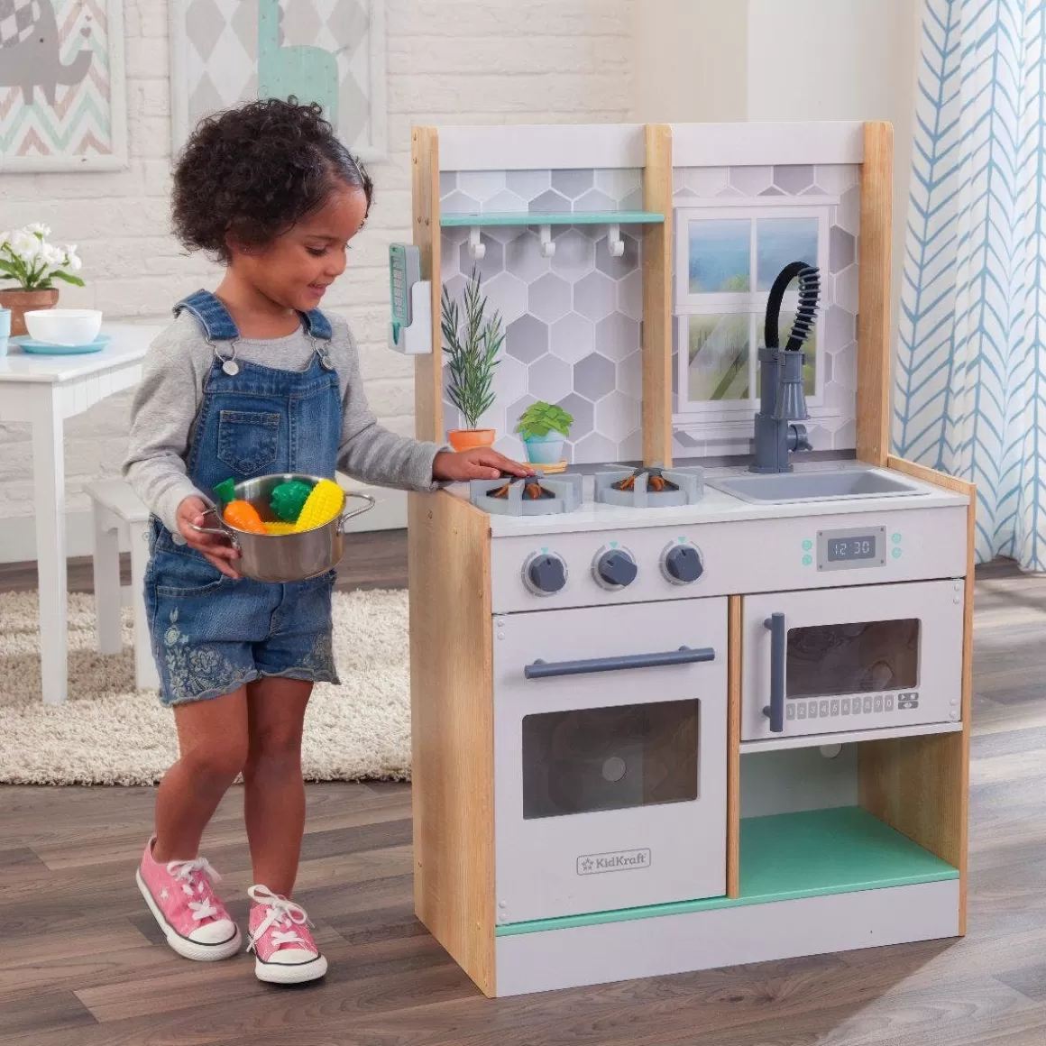 Best KidKraft Let's Cook Play Kitchen - Natural