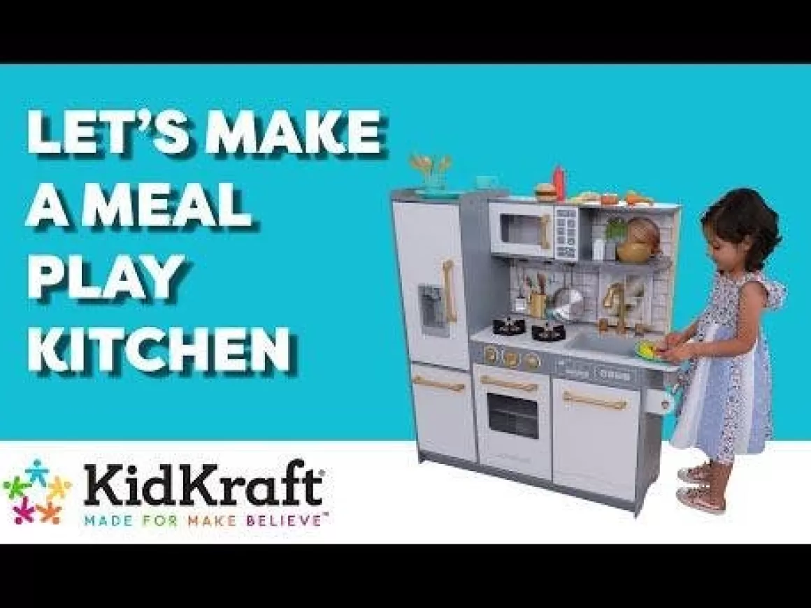 Cheap KidKraft Let's Make A Meal Play Kitchen With 36 Accessories