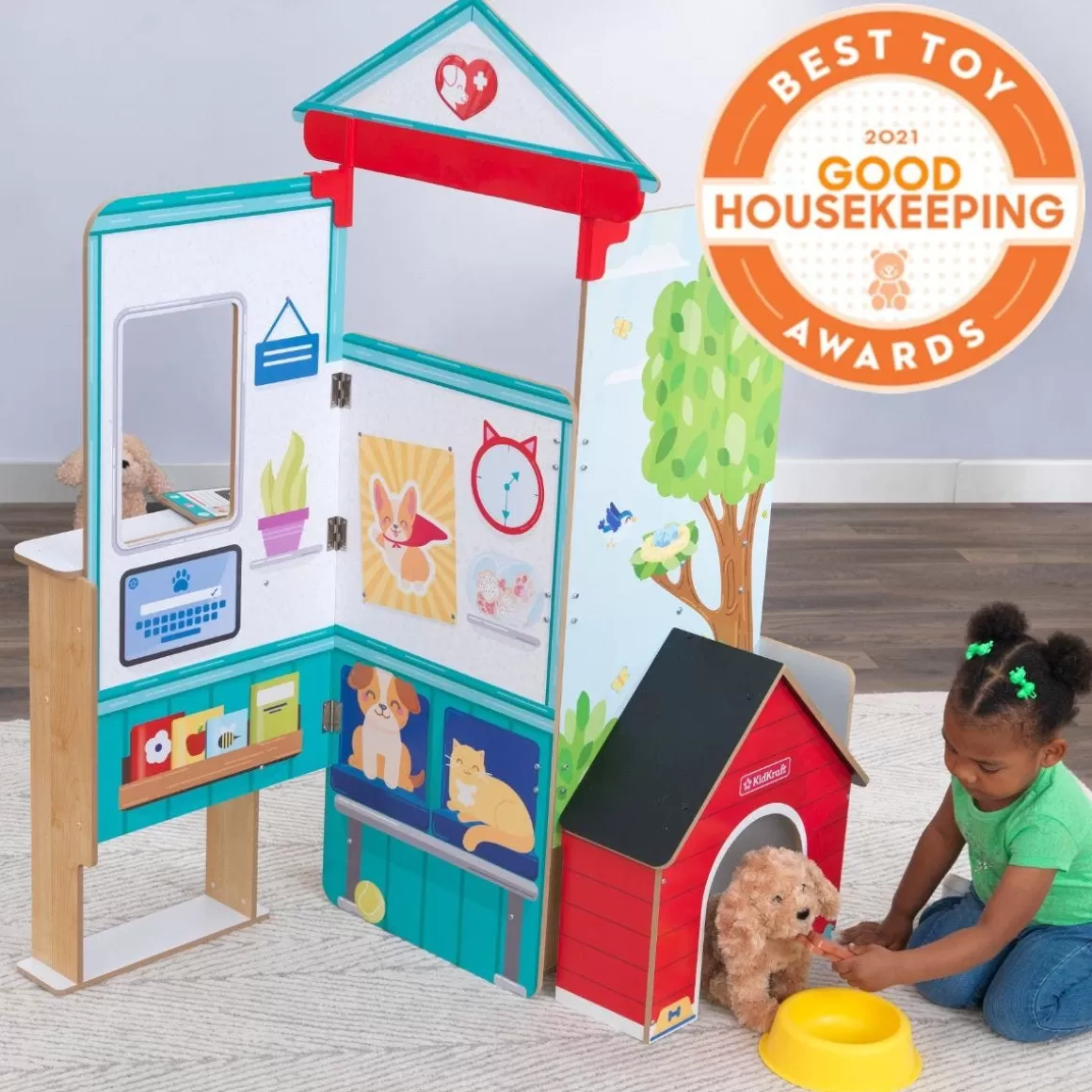 Hot KidKraft Let's Pretend™ Pet Doctor Pop-Up