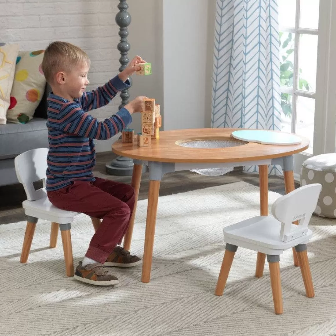 Fashion KidKraft Mid-Century Kid™ Toddler Table & 2 Chair Set