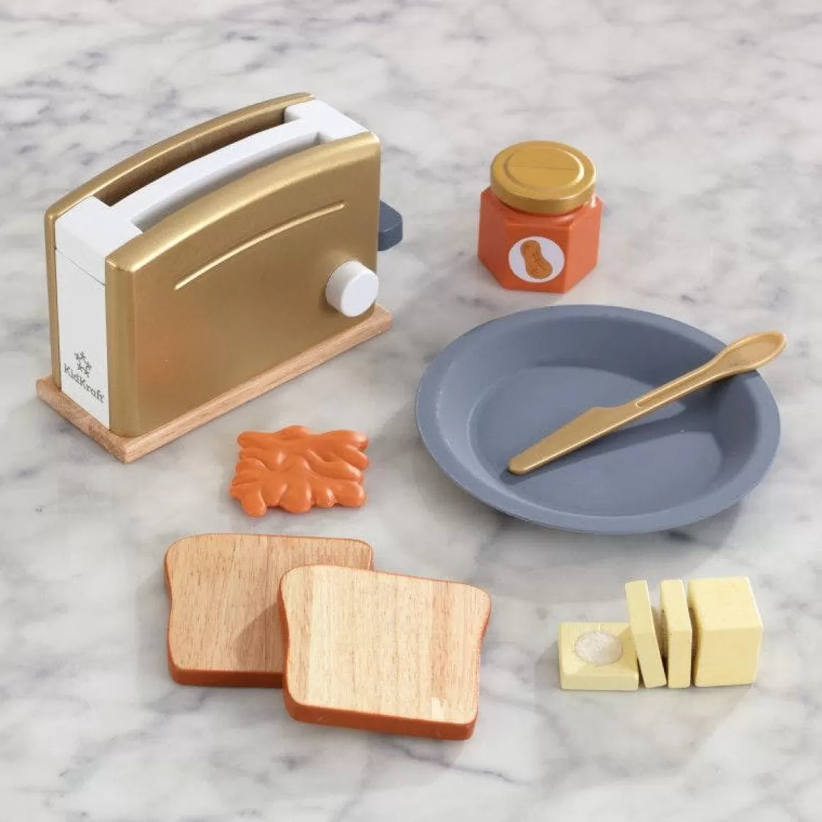 Best KidKraft Modern Metallics™ Toaster Set