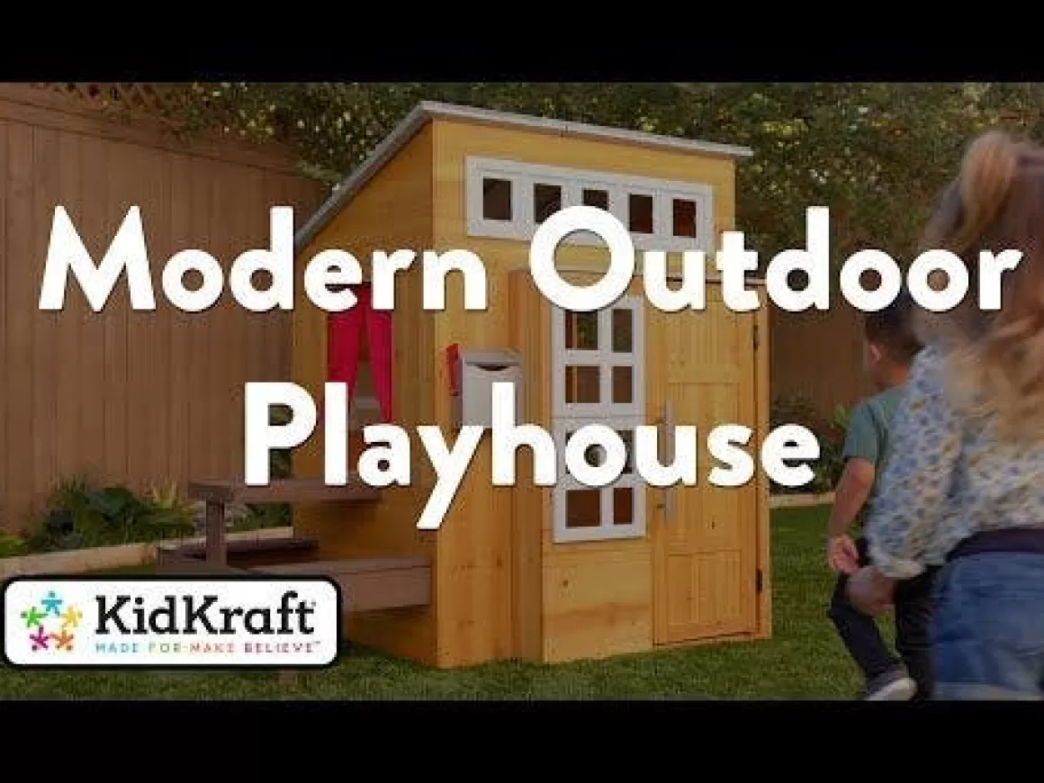 Discount KidKraft Modern Outdoor Playhouse