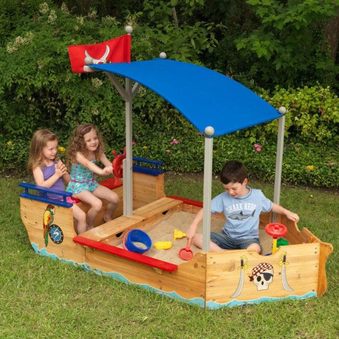 Best Sale KidKraft Pirate Sandboat