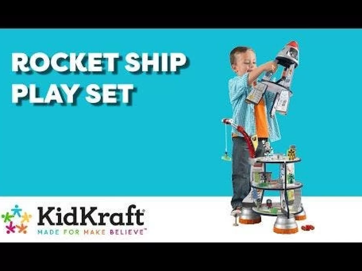 Flash Sale KidKraft Rocket Ship Play Set