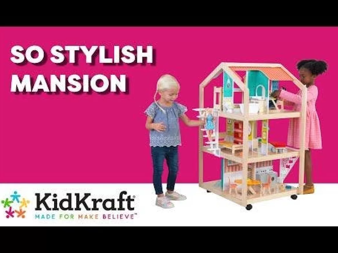 Discount KidKraft So Stylish Mansion Dollhouse With Ez Kraft Assembly™