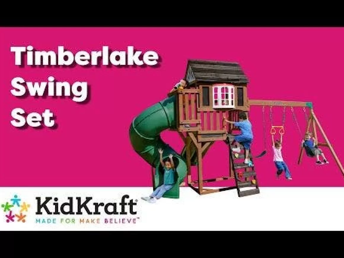 Online KidKraft Timberlake Swing Set