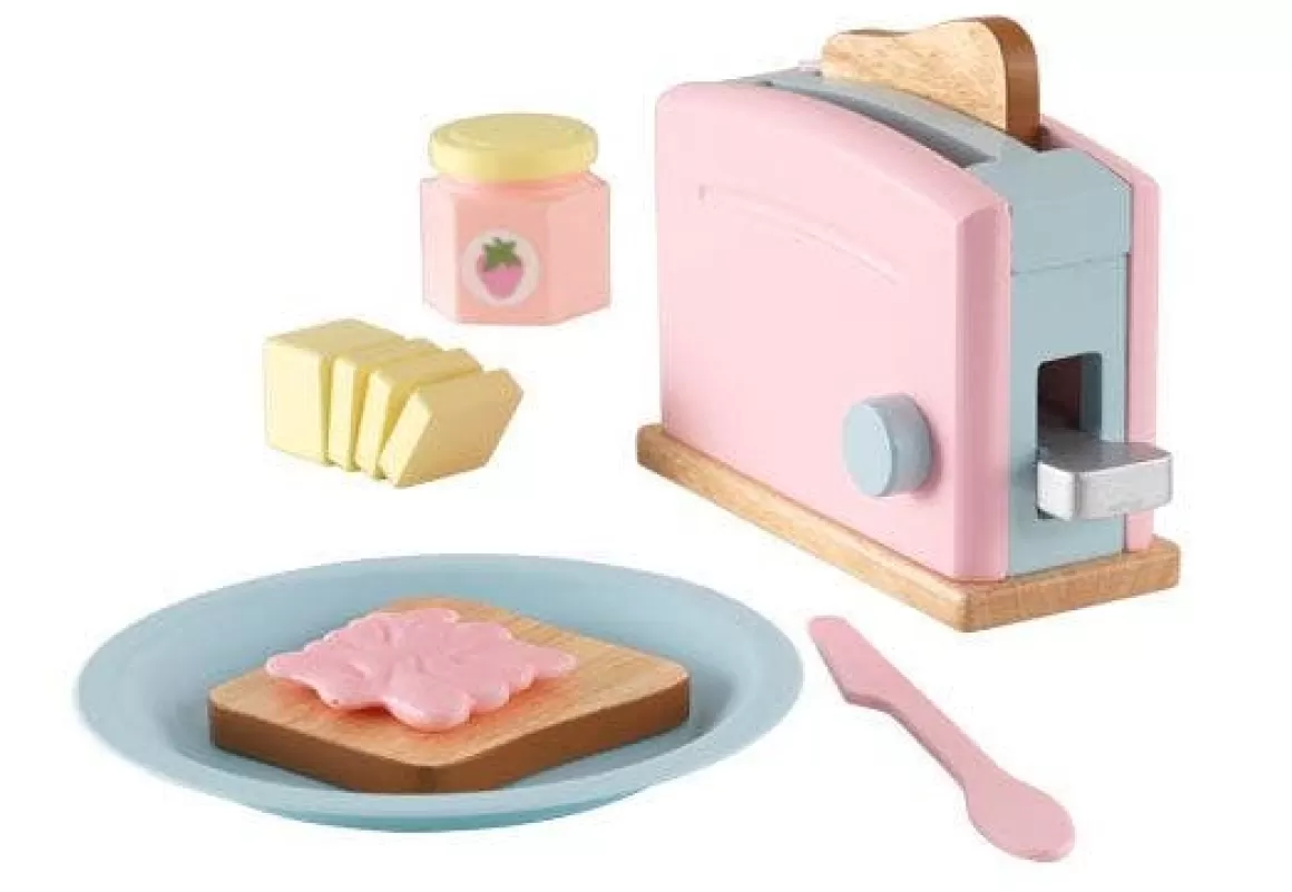 Clearance KidKraft Toaster Set - Pastel