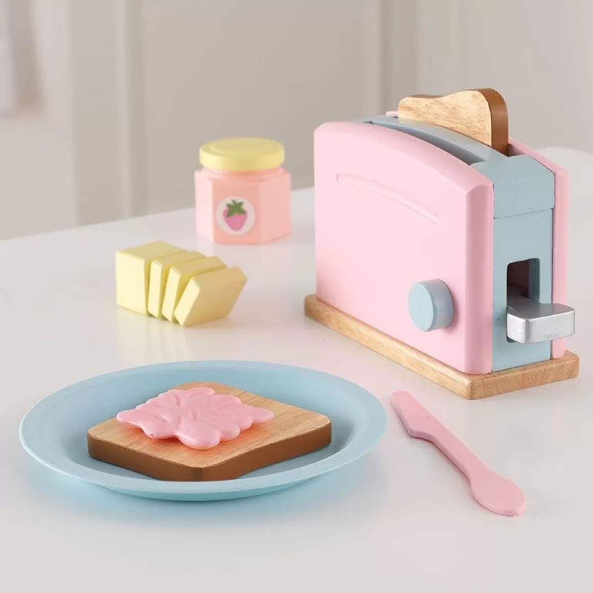 Clearance KidKraft Toaster Set - Pastel