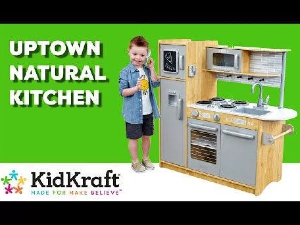 Online KidKraft Uptown Natural Play Kitchen