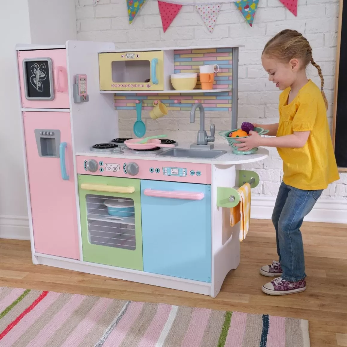 Cheap KidKraft Uptown Pastel Play Kitchen