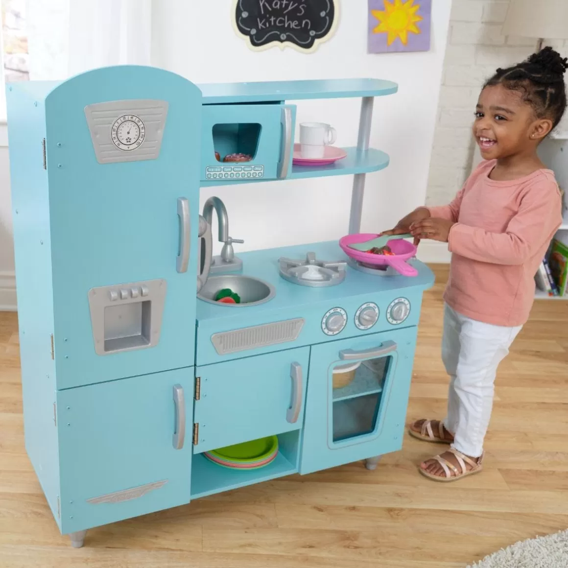 Flash Sale KidKraft Vintage Play Kitchen - Blue