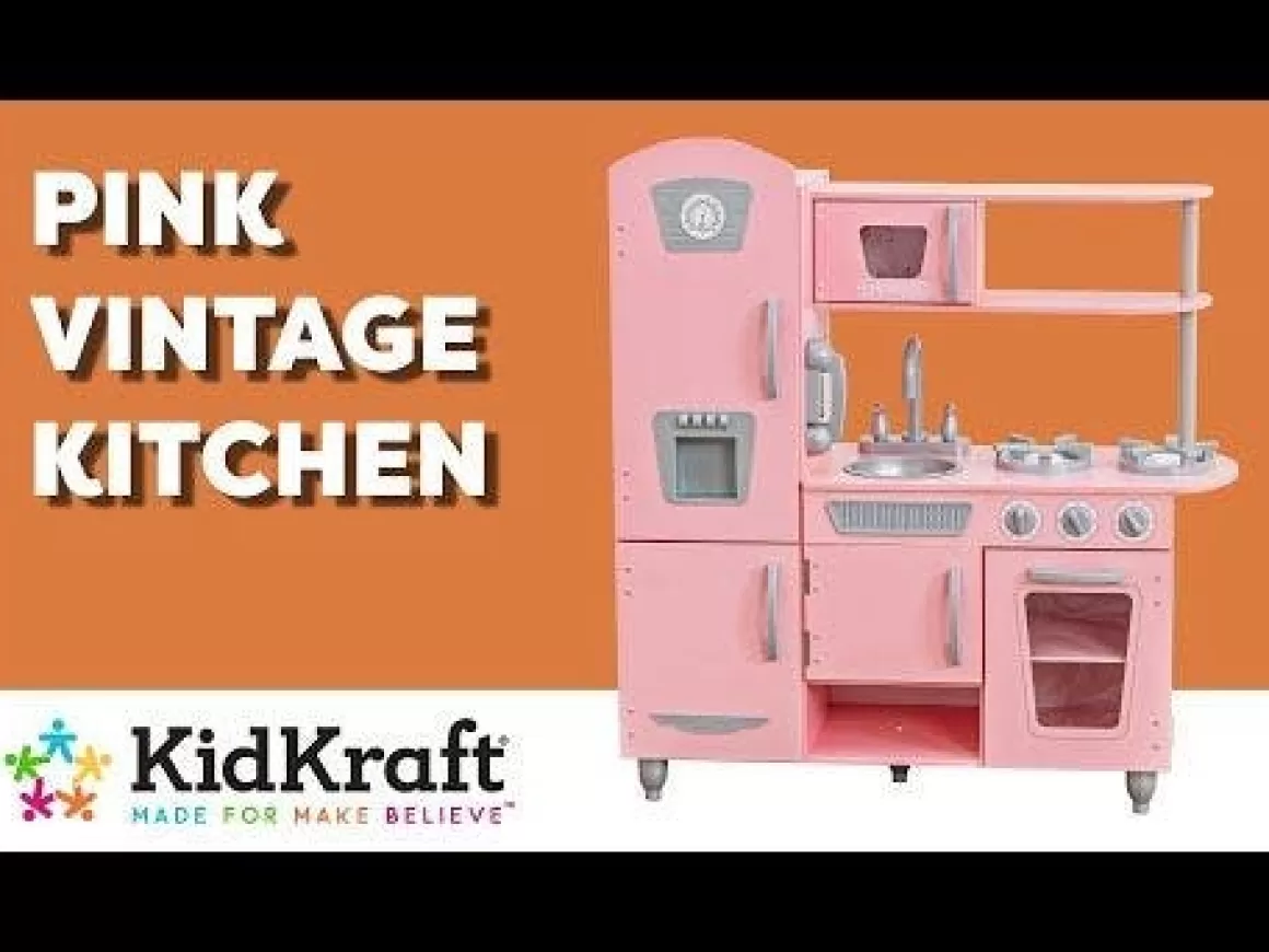 Discount KidKraft Vintage Play Kitchen - Pink