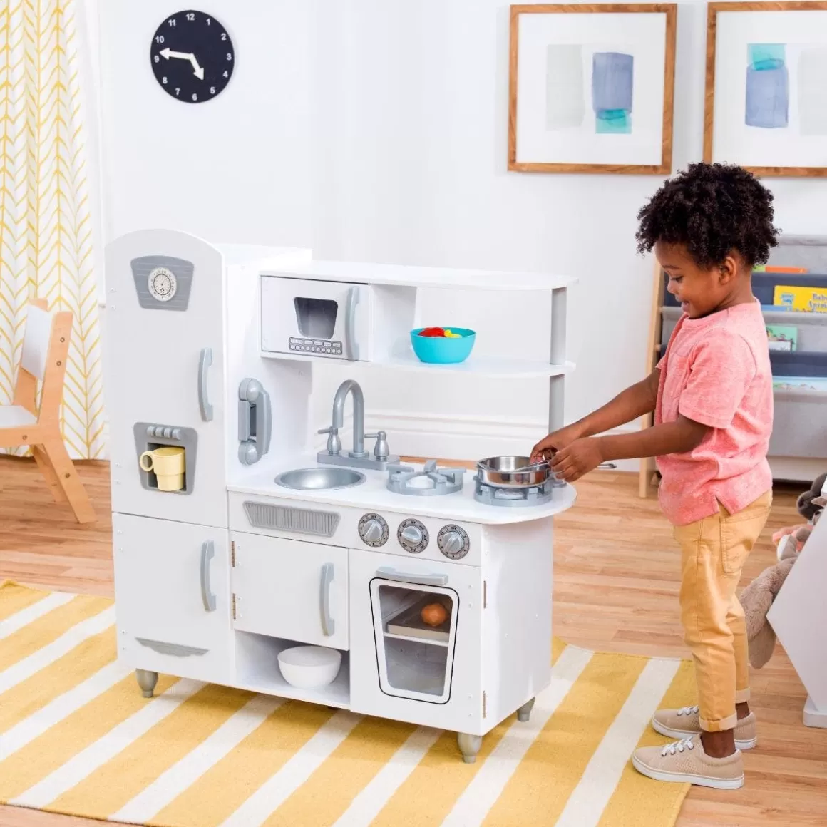 Cheap KidKraft Vintage Play Kitchen - White