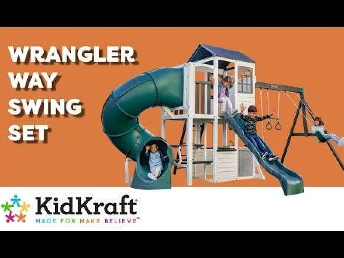 Sale KidKraft Wrangler Way Swing Set