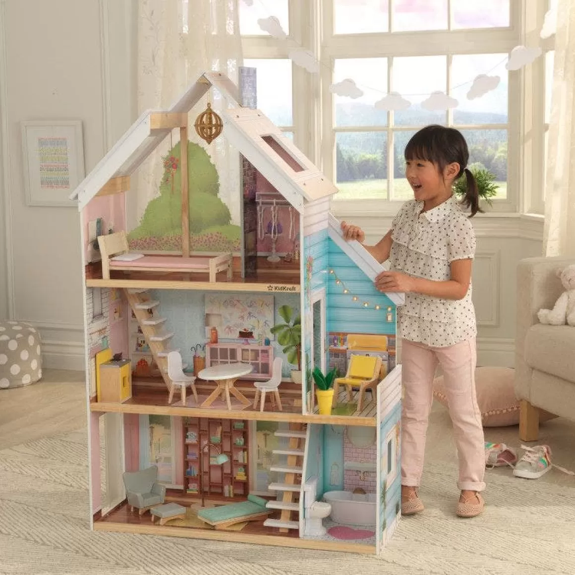 Best KidKraft Zoey Dollhouse With Ez Kraft Assembly™